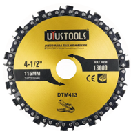 DTM413 – DISCO TALLAR MADERA 115MM / 13 CUCHILLAS